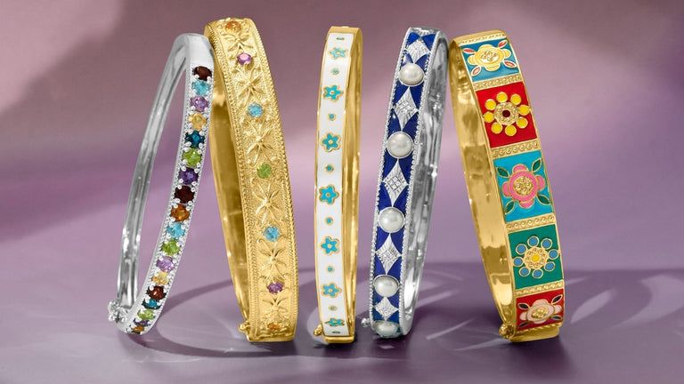 Classy or Playful Looks with Bangle Bracelets