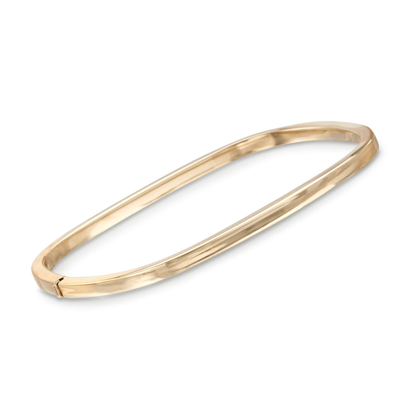 Roberto Coin 18kt yellow gold square bangle bracelet