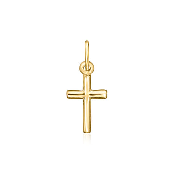 10kt Yellow Gold Petite Cross Pendant