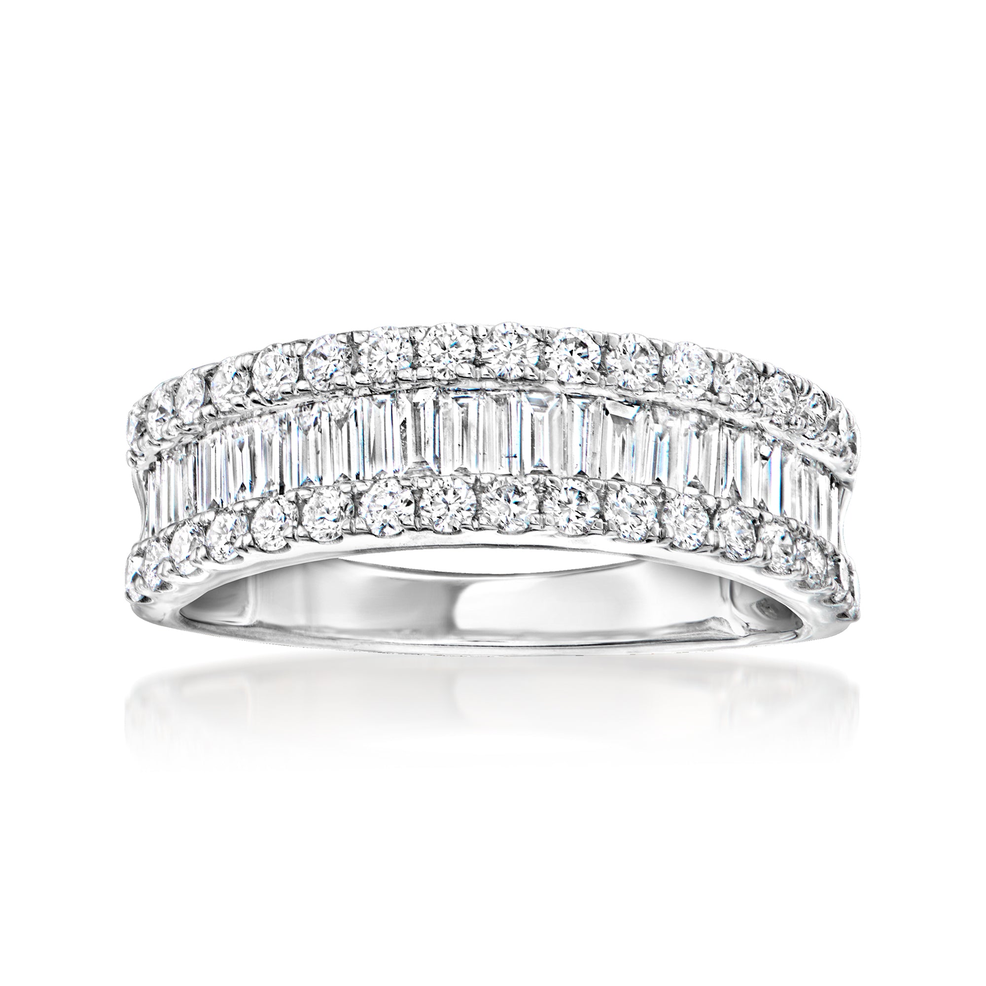 1.00 ct. t.w. Lab-Grown Diamond Ring in Sterling Silver