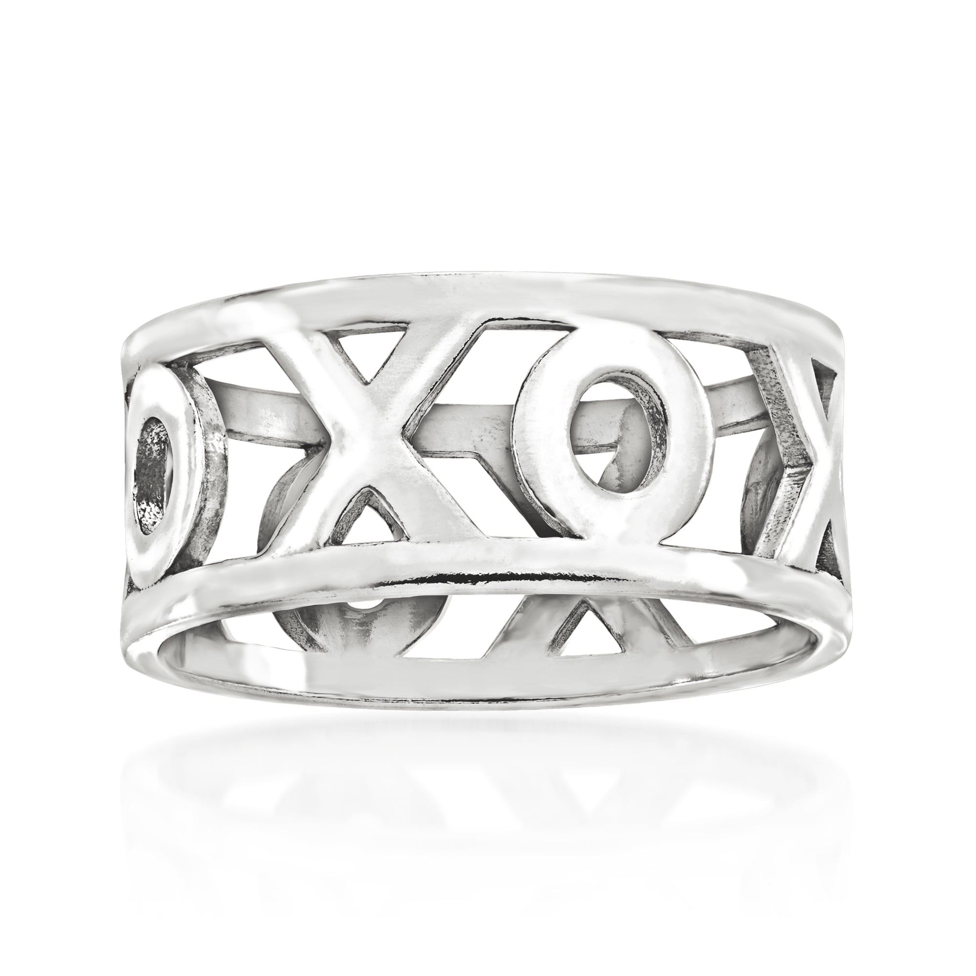 Sterling Silver XO Ring