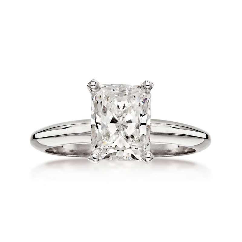 2.01 Carat Certified Diamond Ring in 14kt White Gold