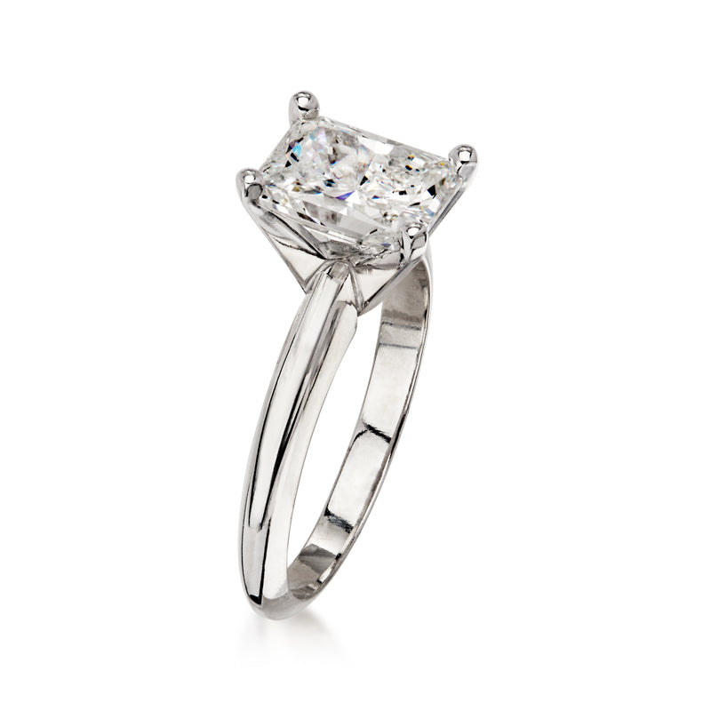 2.01 Carat Certified Diamond Ring in 14kt White Gold