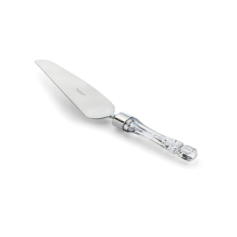 Waterford Crystal Lismore cake/pie server with clear faceted crystal handle