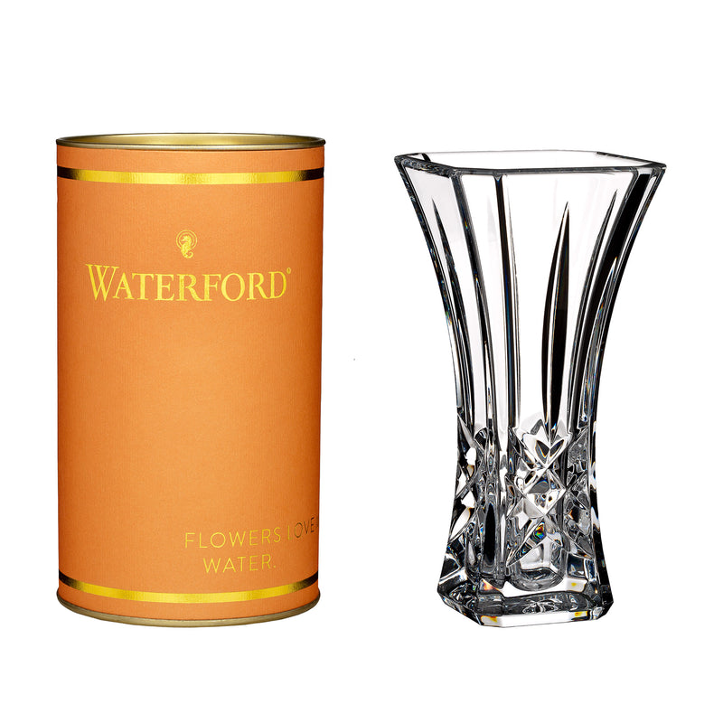 Waterford Crystal Lismore Gesture bud vase, clear faceted glass, with Giftology box