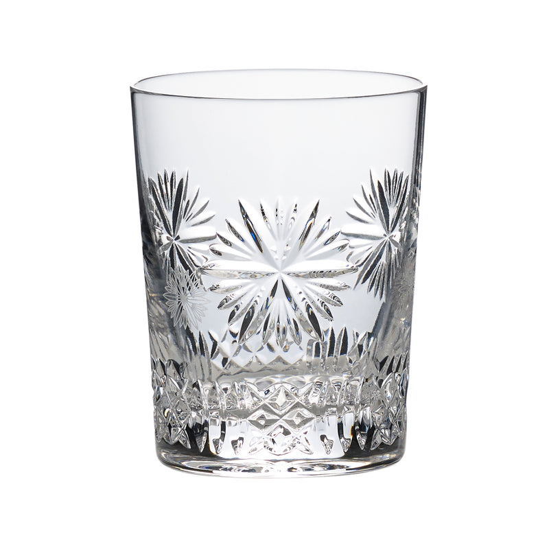 Waterford Crystal clear snowflake cut glass tumbler