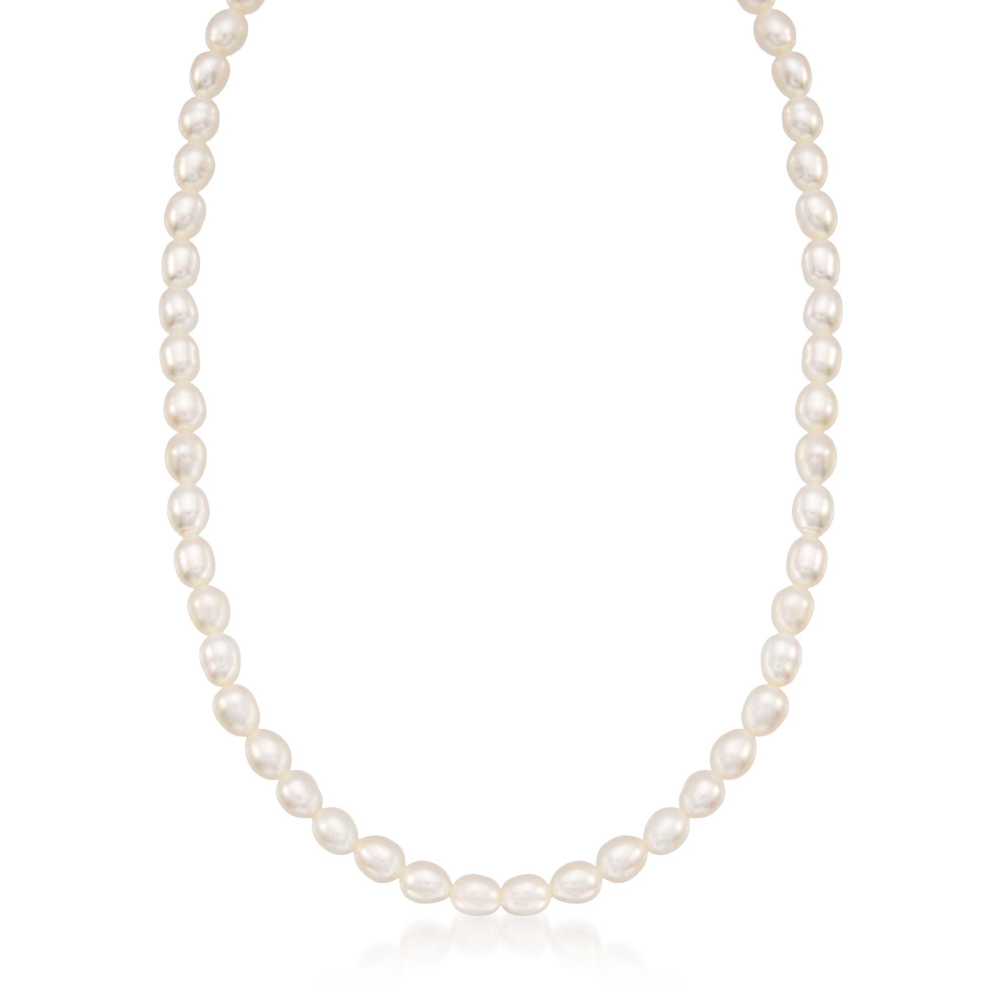 BABY ネックレス　プリドロ　パール Baby/Children's 4-4.5mm Cultured Pearl Necklace with 14kt Yellow Gold