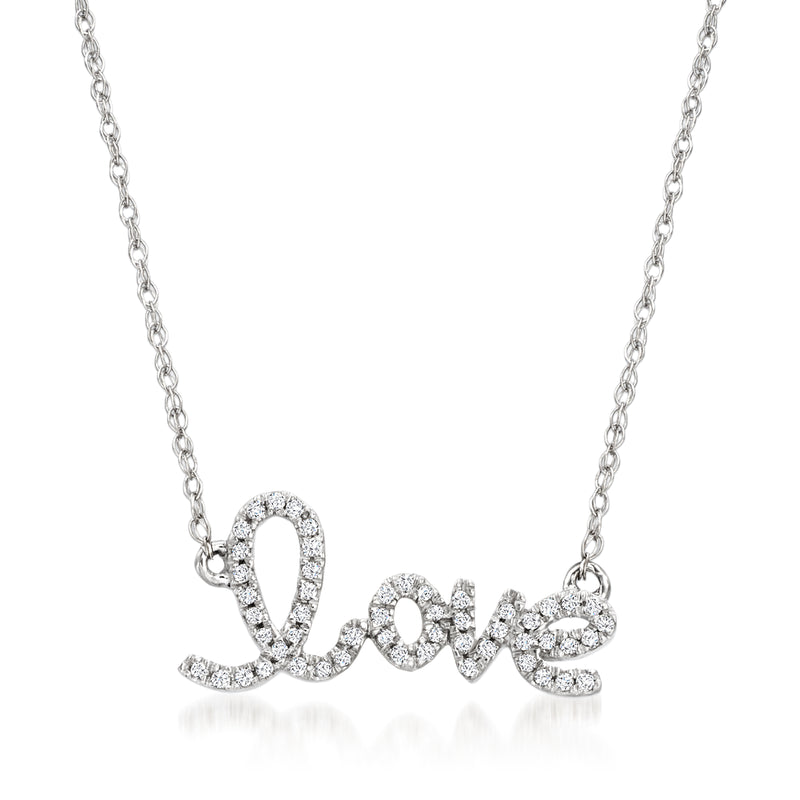 14kt white gold diamond 