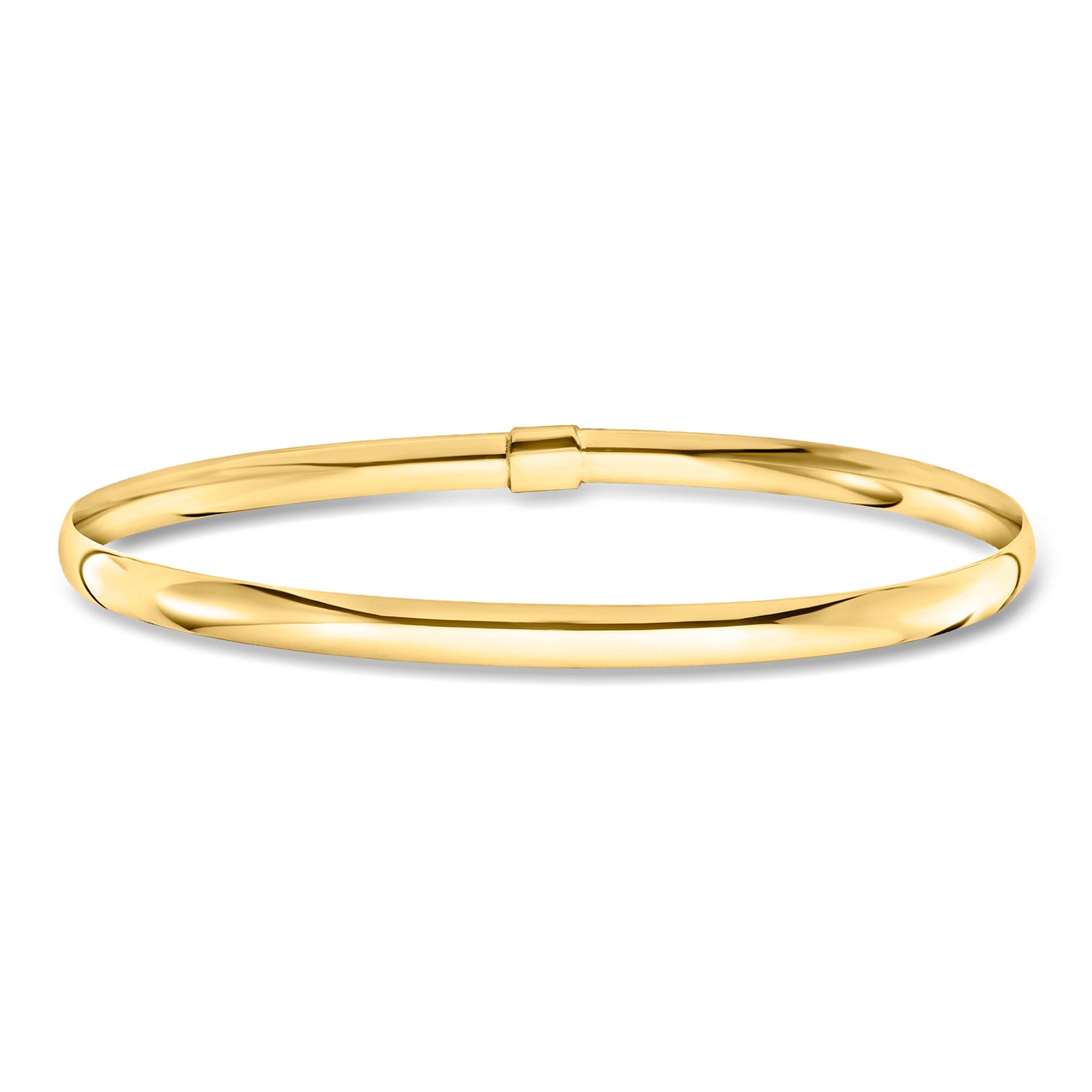 Italian 14kt Yellow Gold Bangle Bracelet