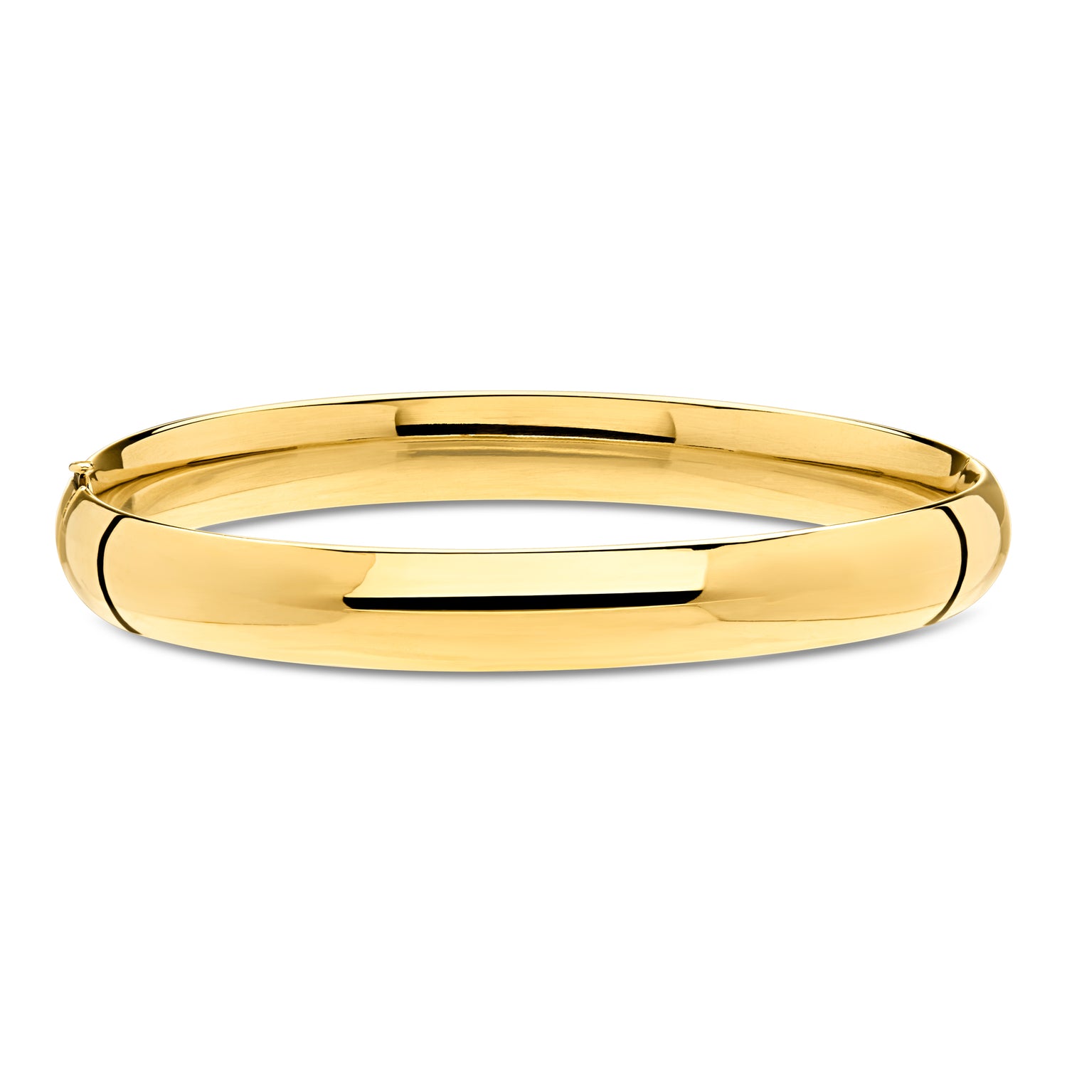 14kt Yellow Gold Polished Bangle Bracelet