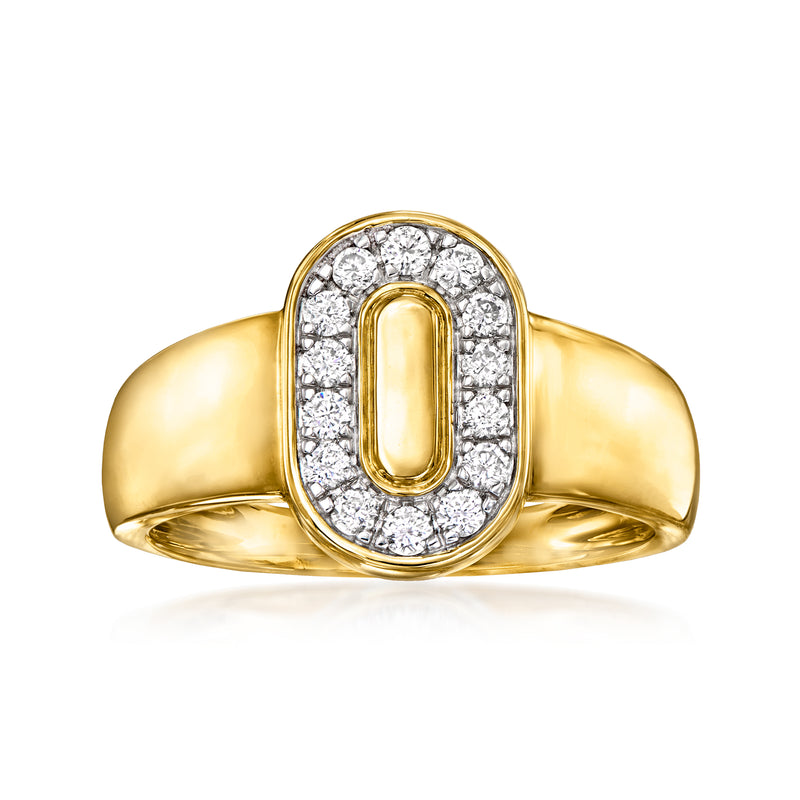 18kt yellow gold oval diamond halo ring with elongated oval center stone