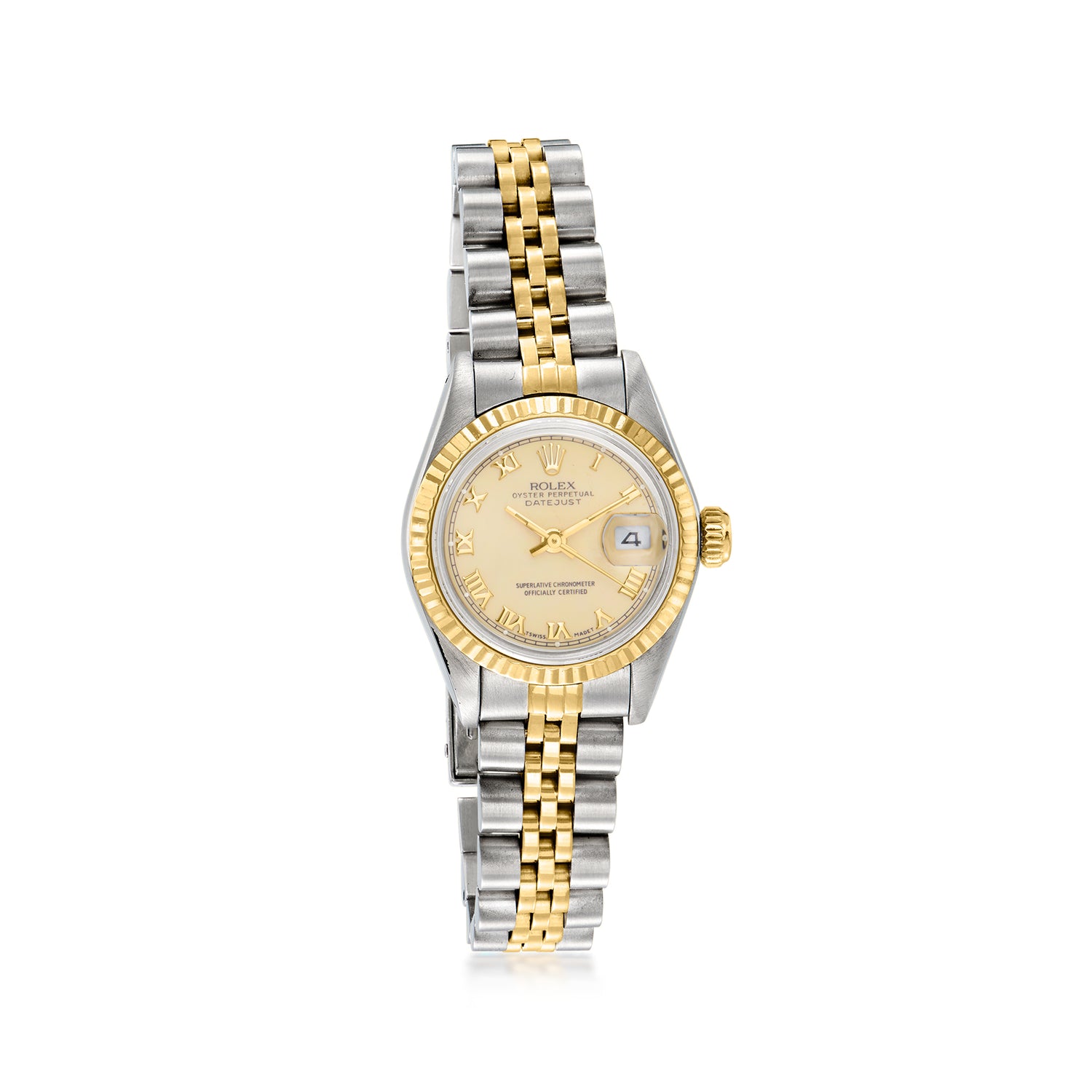 Pre-Owned Rolex Datejust Women's 26mm Automatic Stainless Steel and 18kt Yellow Gold Watch