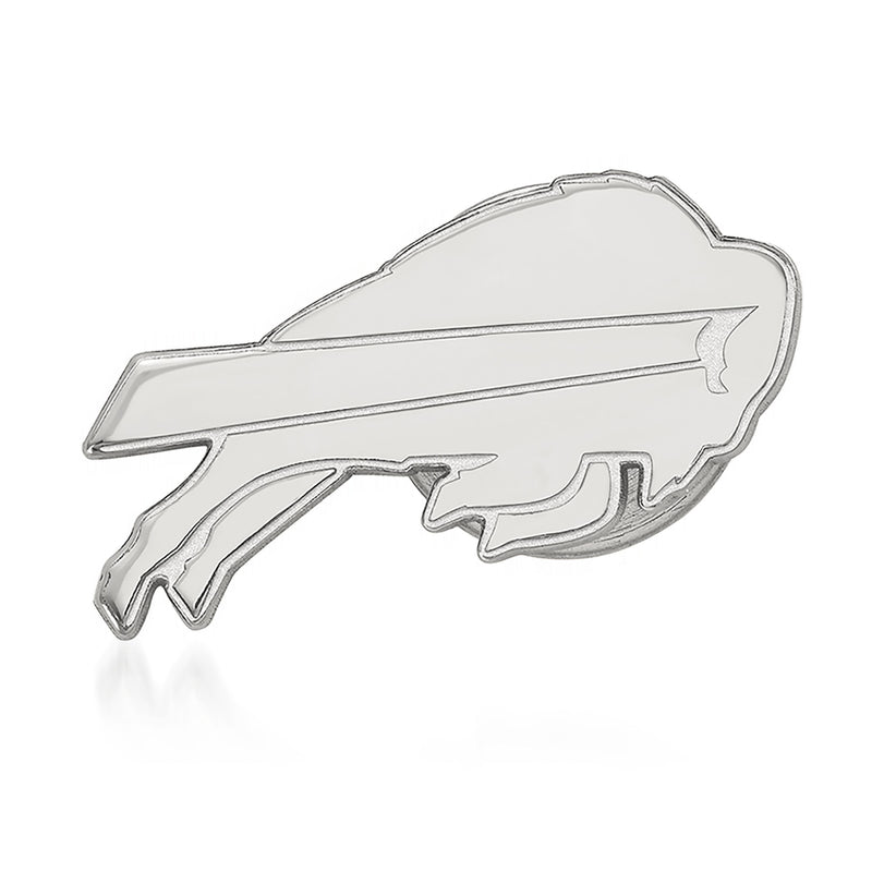 White gold NFL Buffalo Bills buffalo-shaped lapel pin