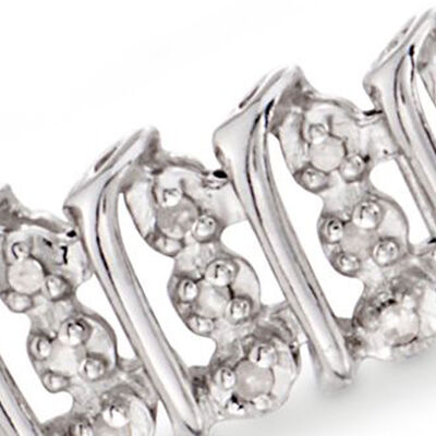 Diamond Jewelry. Image Featuring White Gold And Diamond Bracelet