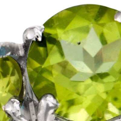 Gemstone Clearance. Image Featuring Peridot Gemstone Ring