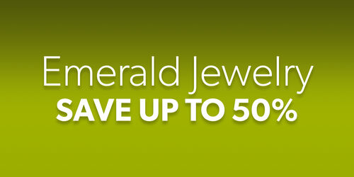 Emerald Jewelry. Save Up To 50%