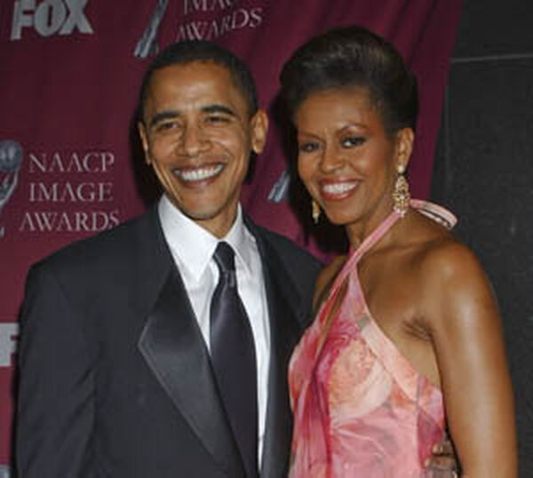 First Lady Michelle Obama and the President