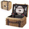 Mickey and Minnie Mouse Service for 2 Picnic Basket Set