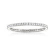.15 ct. t.w. Diamond Eternity Band in Sterling Silver