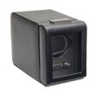 WOLF &quot;Viceroy&quot; Black Vegan Leather Single Watch Winder with Cover