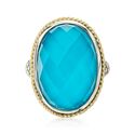 Andrea Candela Turquoise Doublet Ring #476675