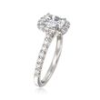 Henri Daussi 1.79 ct. t.w. Certified Diamond Engagement Ring in Platinum
