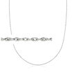 .7mm 14kt White Gold Rope-Chain Necklace