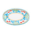 Vietri &quot;Campagna Mucca&quot; Small Oval Tray from Italy