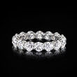 4.00 ct. t.w. Lab-Grown Diamond Eternity Band in 14kt White Gold