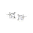 .33 ct. t.w. Princess-Cut Diamond Stud Earrings in 14kt White Gold