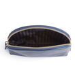 Royce Blue Leather Cosmetic Case