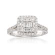 1.00 ct. t.w. Diamond Ring in 18kt White Gold