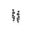 .16 ct. t.w. Black Diamond Earrings in Sterling Silver