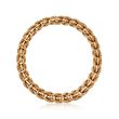 C. 1990 Vintage Tiffany Jewelry 18kt Yellow Gold Link Necklace