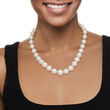 10-13mm Cultured South Sea Pearl Necklace with 14kt Yellow Gold 18-inch