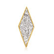 C. 2000 Vintage .75 ct. t.w. Diamond Floral Pin/Pendant in 18kt Two-Tone Gold