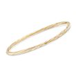 14kt Tri-Colored Gold Jewelry Set: Three Twisted Stacking Bangle Bracelets