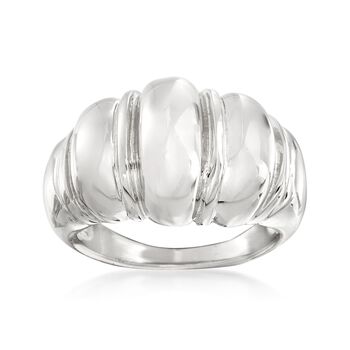Italian Sterling Silver Shrimp Ring | Ross Simons