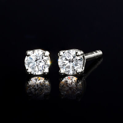 .25 ct. t.w. Lab-Grown Diamond Stud Earrings in Sterling Silver