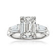 3.50 ct. t.w. Lab-Grown Diamond Ring in 14kt White Gold