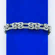 Sterling Silver Byzantine Double-Link Bracelet