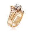 C. 1990 Vintage .51 ct. t.w. Diamond Ring in 14kt Yellow Gold