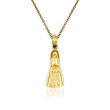 14kt Yellow Gold Flipper Pendant Necklace