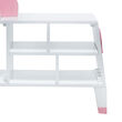 Child's &quot;Zoo Kingdom&quot; Unicorn Play Shelf in White and Pink