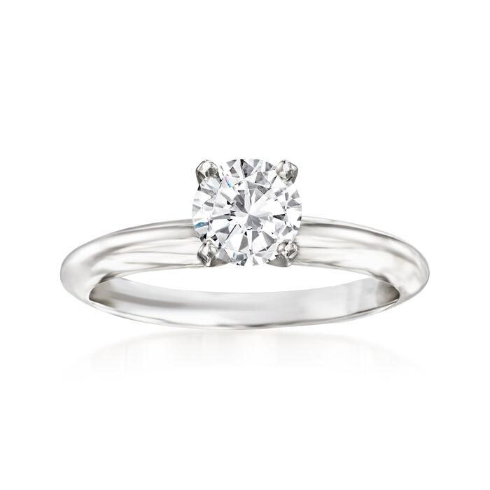 .70 Carat Diamond Solitaire Ring in 14kt White Gold