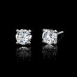 .50 ct. t.w. Lab-Grown Diamond Stud Earrings in 14kt White Gold