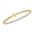 5.00 ct. t.w. Diamond Tennis Bracelet in 14kt Yellow Gold
