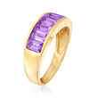 2.00 ct. t.w. Amethyst Ring in 14kt Yellow Gold