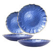 Vietri &quot;Baroque&quot; Cobalt Glass Dinnerware