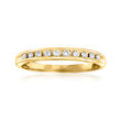 C. 1989 Vintage .30 ct. t.w. Diamond Ring in 14kt Yellow Gold